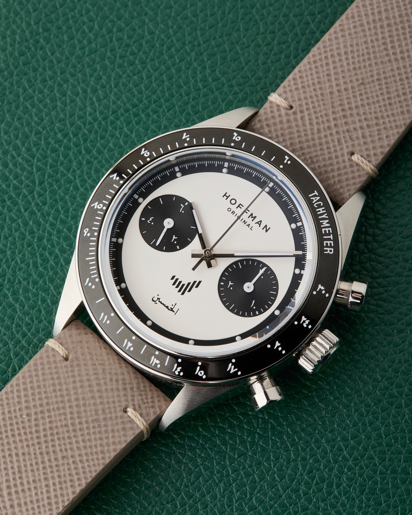 Hoffman x Perpetuel Racing 40 Panda UAE 50th Anniversary Limited Edition Manual Chronograph