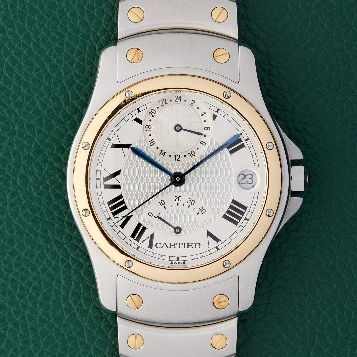 Cartier Ref. W20038R3 Santos Ronde 150th Anniversary 1997