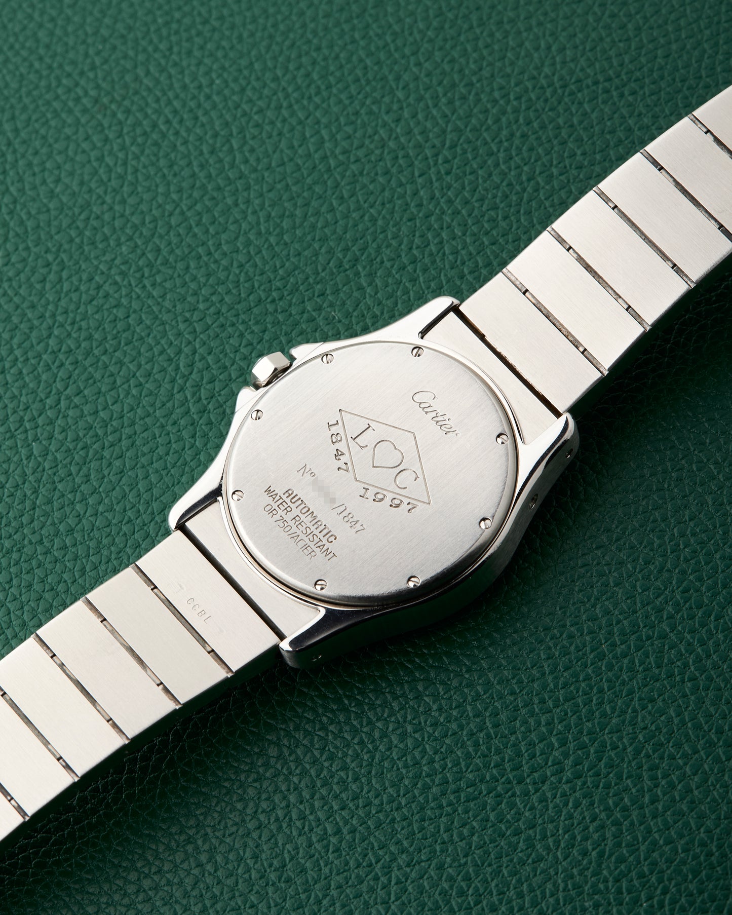 Cartier Ref. W20038R3 Santos Ronde 150th Anniversary 1997