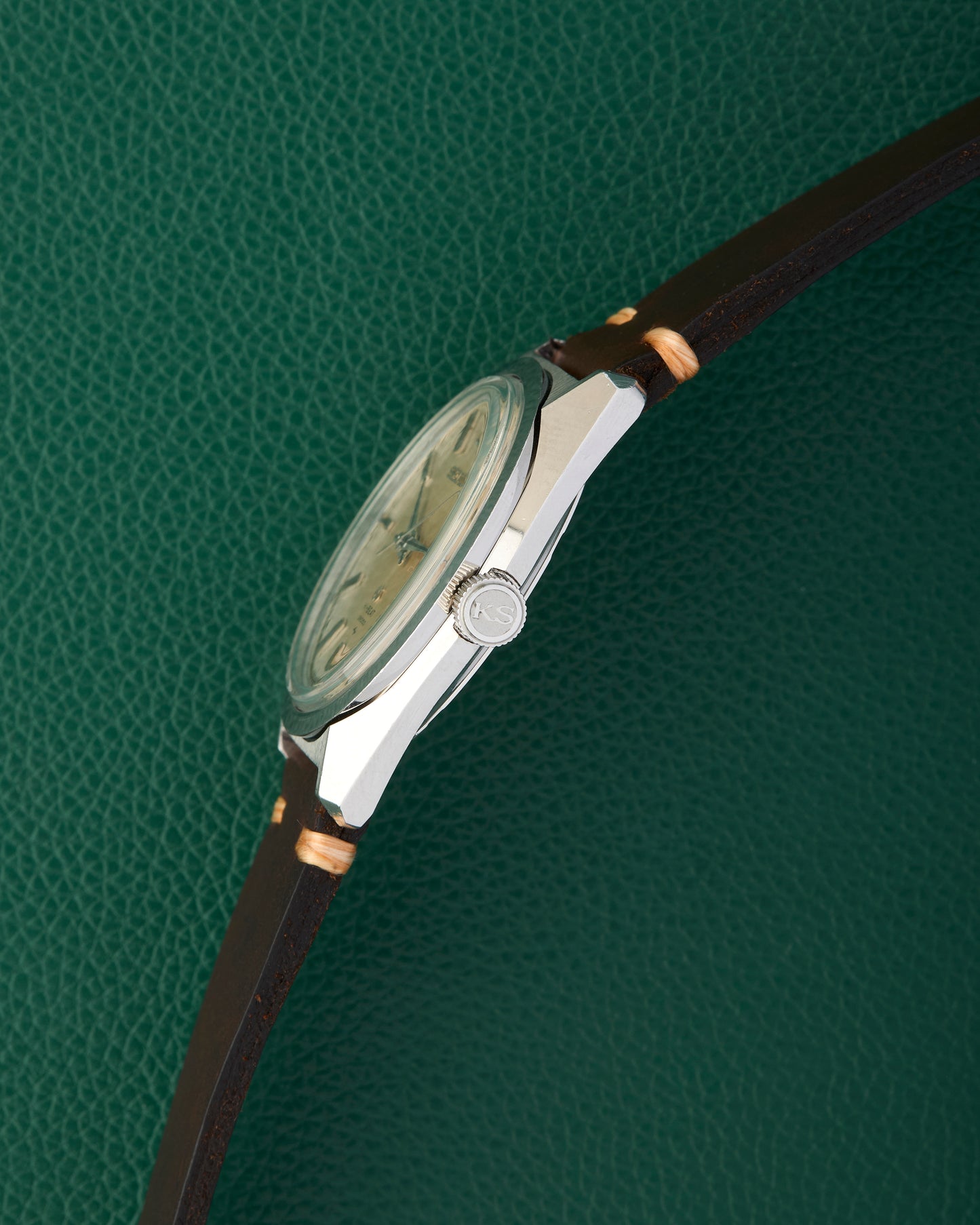 Seiko Grand Seiko Ref. 4520-8000 Hi-Beat Sunburst Patina Dial 1970