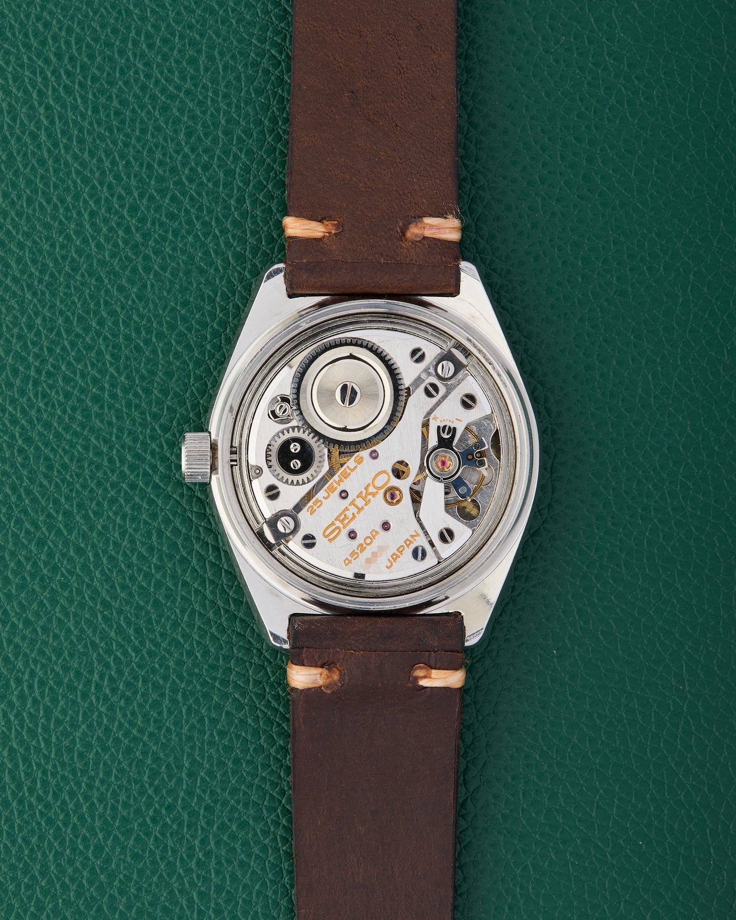 Seiko Grand Seiko Ref. 4520-8000 Hi-Beat Sunburst Patina Dial 1970