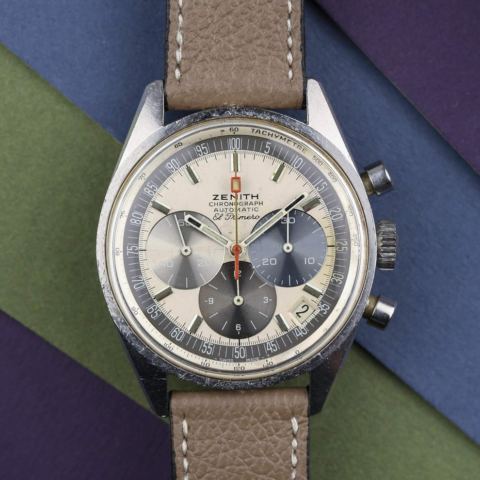 Zenith A386 MK1 Vintage El Primero Chronograph – Tortoise Watches